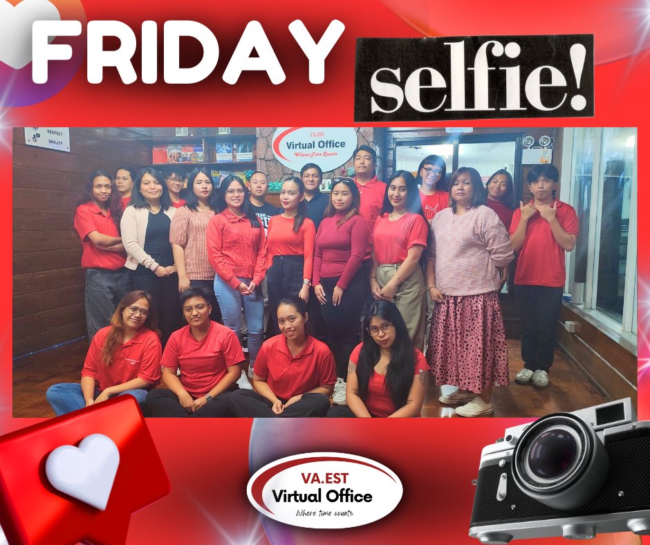 vaestoffice's tweet photo. Happy Friday! Wrapping up a productive first week of March with a smile. Feeling energized by this week’s wins and ready to keep the momentum going.

#vaestphilippines #virtual #virtualassistantservices #virtualassistant #friday #firstweekdone✔️ https://t.co/fH41idcjY6