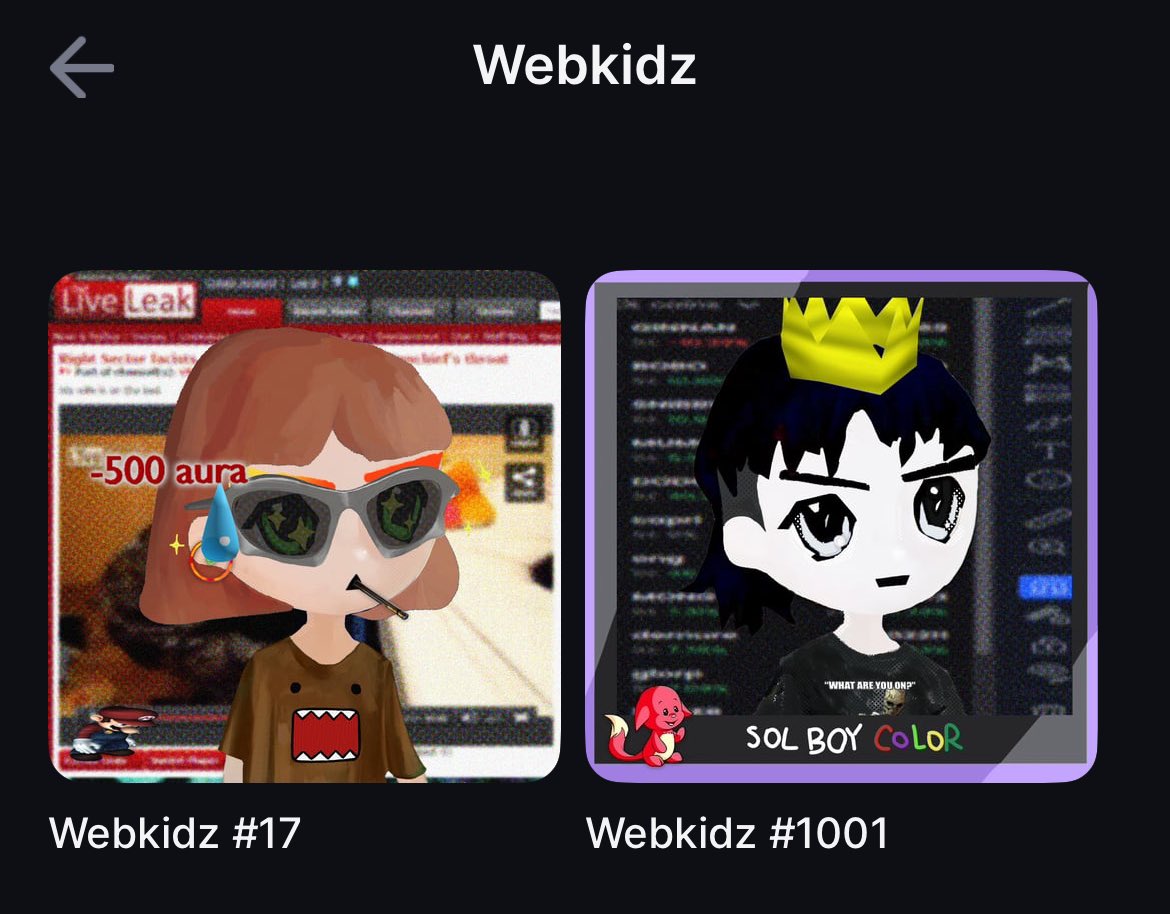 TB100x's tweet photo. World Wide #Webkidz 🌐 https://t.co/HZnnTIB135
