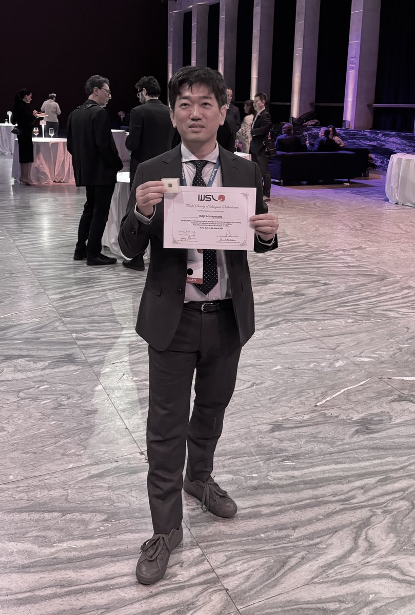 dds_cozy's tweet image. 多くの矯正医が憧れる、舌側矯正の世界学会(Wslo)。
今年はローマ。
お陰様で、「認定医」合格しました。
grazie！！