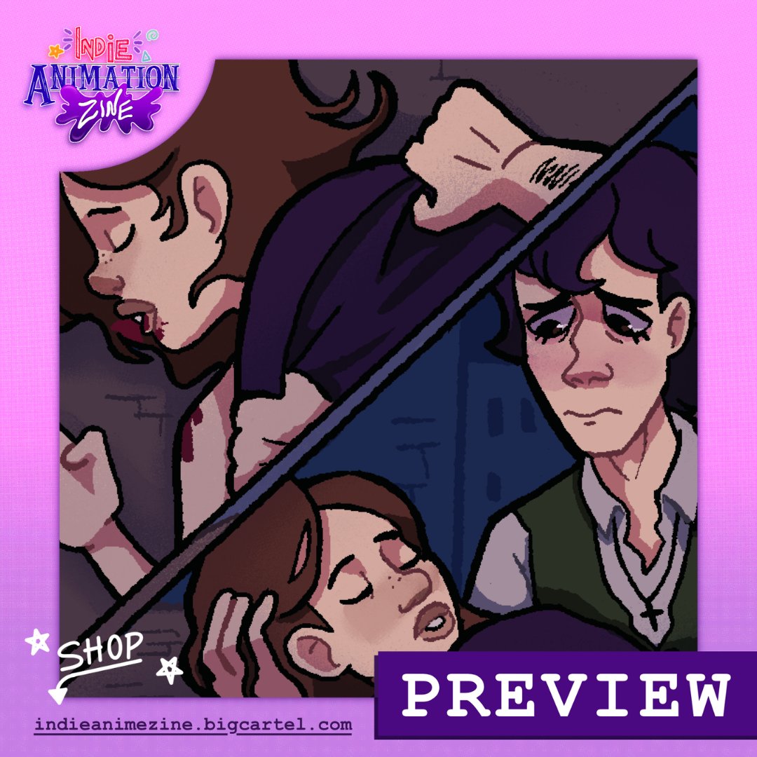 IndieAnimeZine's tweet photo. ♥️ZINE PREVIEW♥️

@Planetboundshow doesn't shy away from the dark fantasy elements of @NightGrimSeries in this comic!

Preorders are open through March 31st https://t.co/wxaSmTWBjQ