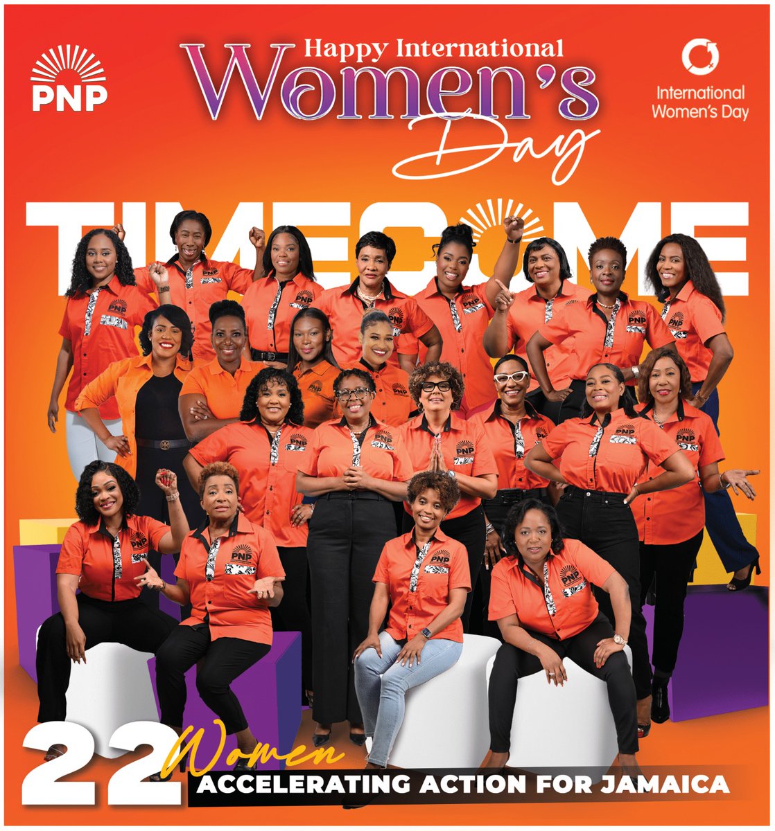 This year, under the theme "Accelerate Action,"we recognize the strength, resilience, and leadership of women who drive progress every day. The People’s National Party remains committed to empowering women, advancing gender equality, and creating opportunities for all to thrive.