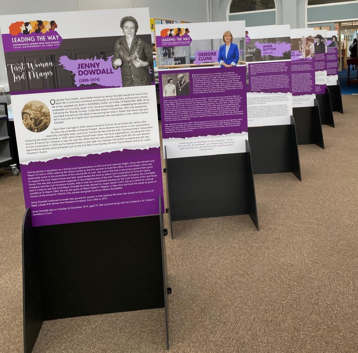 AODH QUINLIVAN âœïžđ (@aodhquinlivan) on Twitter photo Privilege to work on these display boards with <a href="/JohnGer60/">John Ger O Riordan</a> and Anne Twomey about 12 inspirational women who have helped to shape local government in Cork. Our book 'Leading the Way' will be published later in the year. Thanks, as ever, to <a href="/corkcitylibrary/">Cork City Libraries</a> đ. Privilege to work on these display boards with <a href="/JohnGer60/">John Ger O Riordan</a> and Anne Twomey about 12 inspirational women who have helped to shape local government in Cork. Our book 'Leading the Way' will be published later in the year. Thanks, as ever, to <a href="/corkcitylibrary/">Cork City Libraries</a> đ.