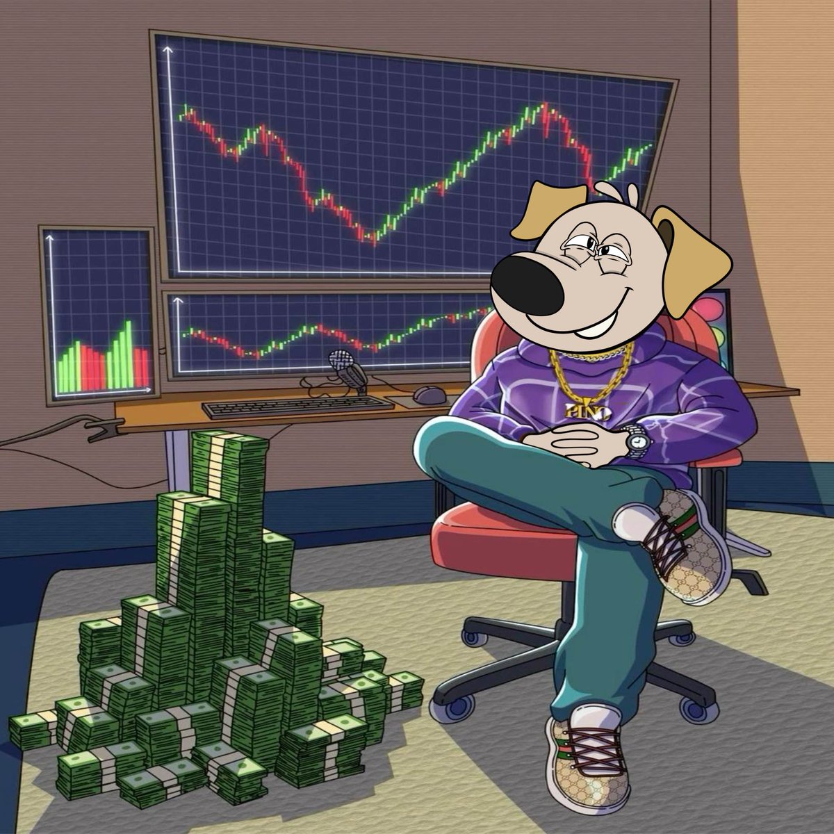 The1RealDmoney's tweet photo. Stake @lucky_dogs2025 and join in on the fun 

#Luckydogs https://t.co/hLLKwRJkKO