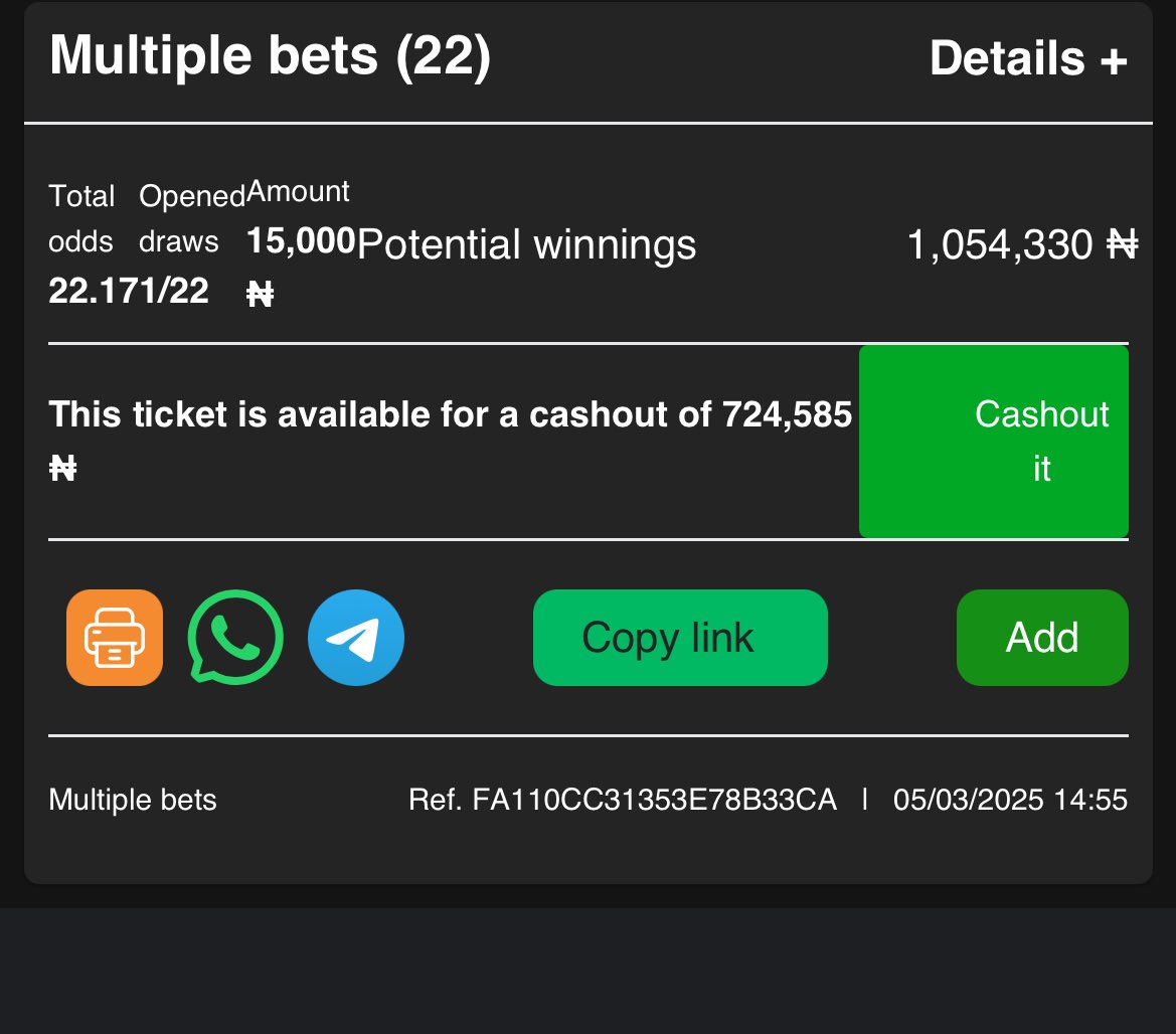 cindy_blog's tweet photo. One game to go !!! Cash out or let it run? https://t.co/i4vcd7U9gT