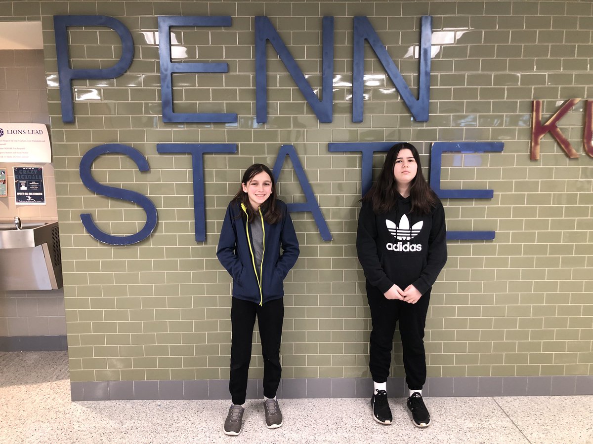 NMSPennState's tweet photo. Congratulations to our team’s Pride of the Lions recipients for the month of February. Great job Wesley Shilanskas, Evelyn Rape, and Gabe Williams! #NitschmannNation #LionsLEADtheWay #BASDproud #BuildingBethlehem https://t.co/fqhxPcMZgB