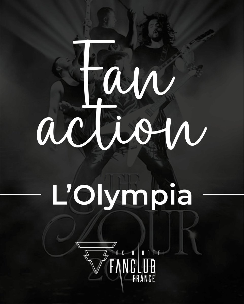 THFrance's tweet photo. 🔴🔵 FAN ACTION – OLYMPIA 10.03.2025

Pour faire de cette soirée un moment inoubliable, nous avons besoin de VOUS ! 🙌
Lors de la chanson "Home", brandissez votre téléphone avec un 🇫🇷 et un ❤️ lumineux grâce à l'application LED Scroller (gratuite, Apple Store &amp; Android Store).👇 https://t.co/DyOWcZ4mjX