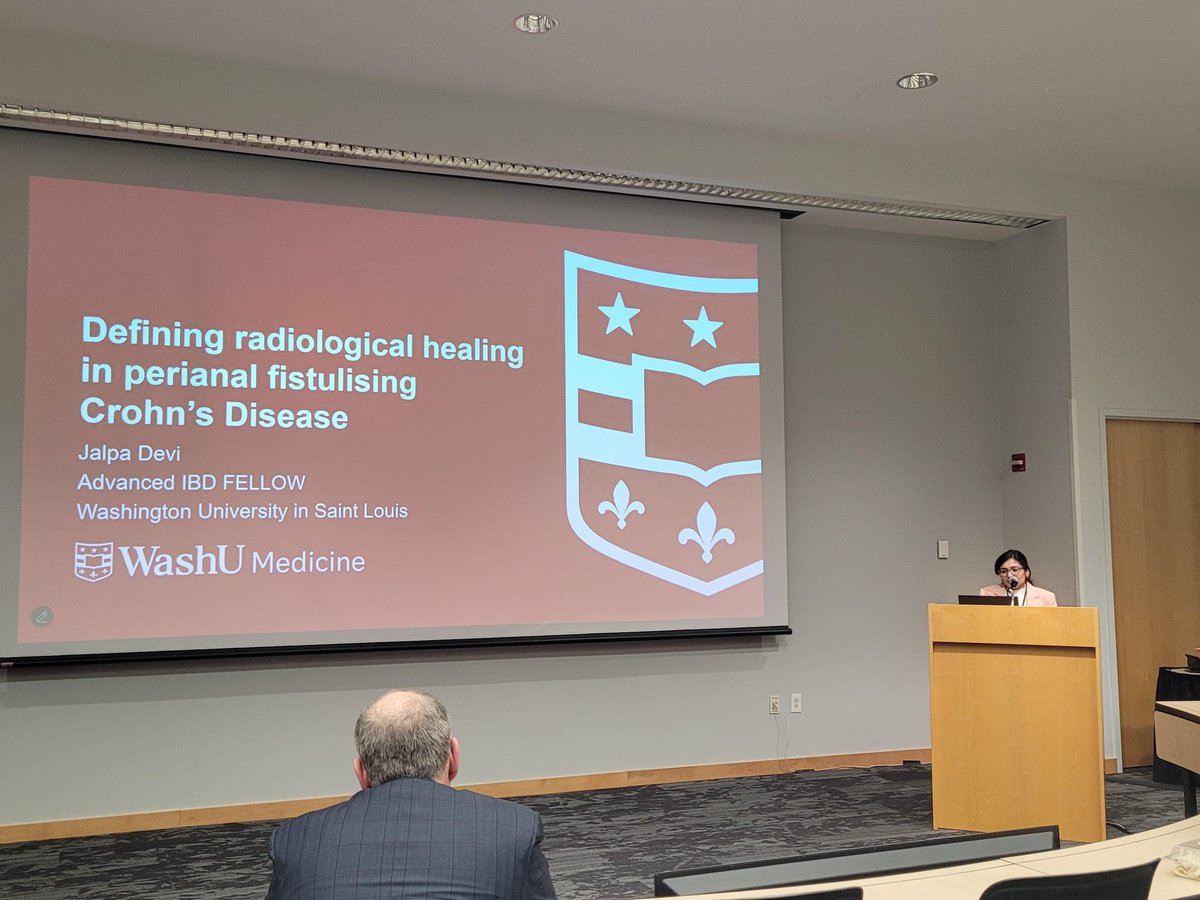 WashUMedIBD's tweet photo. @MountSinaiNYC @DCharabaty @EdwardLoftus2 @UmaMahadevanIBD @P_DeepakIBDMD @CiorbaGI @Siyan_Cao @MalekAyoubMD @WashUMedGastro @z_bakhshiii @SunandaKaneMD @AmerGastroAssn @AmCollegeGastro @CrohnsColitisFn @WashUDeptMed @washupathedu @KapuriaMD @southasianIBD @MondayNightIBD 🤩 Consensus presentation 🗒️ by @jalpa_devi under supervision of @P_DeepakIBDMD collaboration w/@easan_anand @philtozer1 @DrAilsaHart @DavidBallardMD & others! #TopClassFistulaConsortium https://t.co/Z5VMCFG8aI