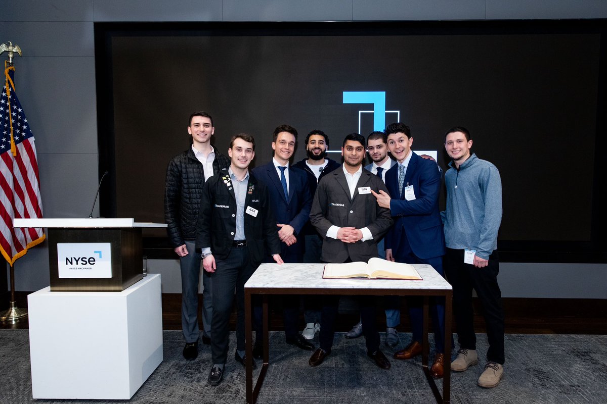 ChampionVibe's tweet photo. Signed the book at the New York Stock Exchange this week.

Cemented in history with some of the greatest legends on wall street, as the current youngest floor broker 🥳 https://t.co/fRyW1QscE3