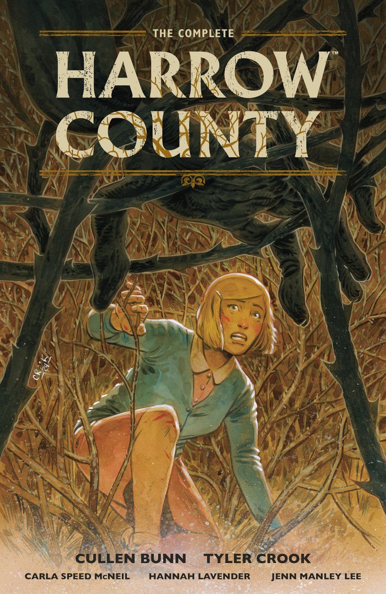 DarkHorseComics's tweet photo. Collect the entire award-winning Harrow County series from @cullenbunn and Tyler Crook this October with The Complete Harrow County Compendium. Details: https://t.co/FJKjjxqCIJ

Featuring an all-new cover, the paperback Compendium collects the full run of Harrow County #1-32, sketchbooks, pinups, and more.