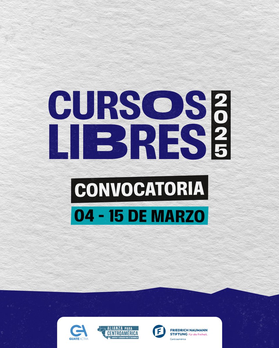 ¡Conoce más acerca de nuestro curso libres y del profesional en la materia!💡

Aplica ahora para aprender con @y0rtiz acerca de las Alianzas Público-Privadas:
📌 goo.su/ge6K4