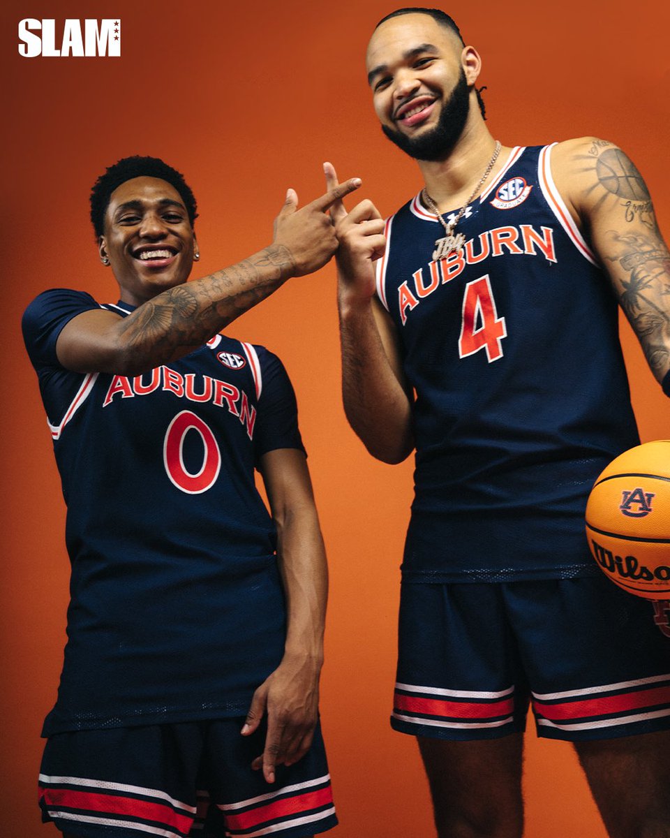 Pulled up to Auburn to learn how <a href="/tahaadpettiford/">Tahaad Pettiford</a> and <a href="/JohniBroome/">Johni Broome</a> have helped lead the Tigers to one of their best seasons in program history.

Tap in: slam.ly/auburn-story