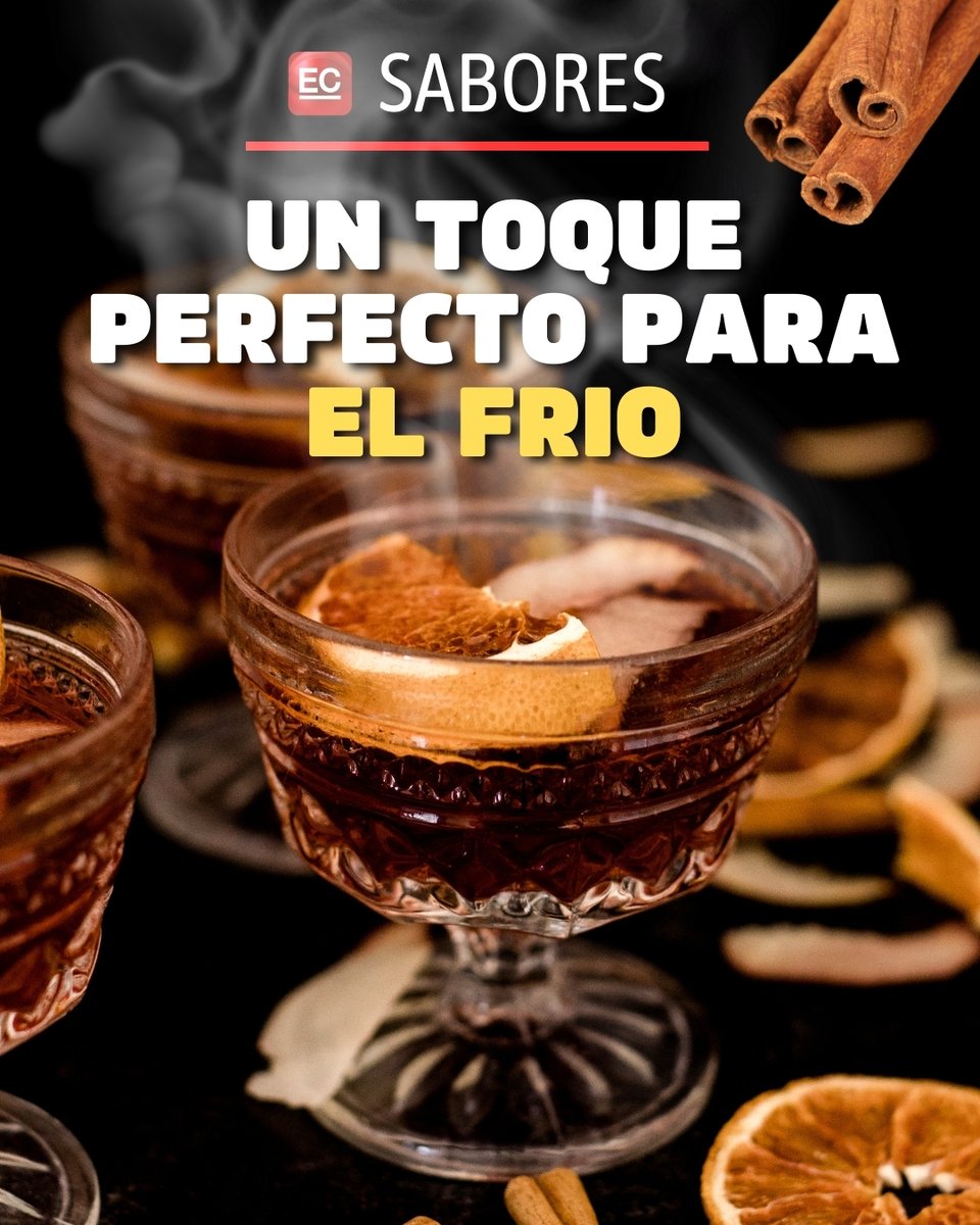 elcomerciocom's tweet photo. Cuando el frío llega, no hay nada mejor que una bebida caliente de canela al ron. #RecetaCaliente #CanelaAlRon #MomentosDeSabor #recetaec 👇
https://t.co/JKu7qcZfkV https://t.co/m50pN0e842