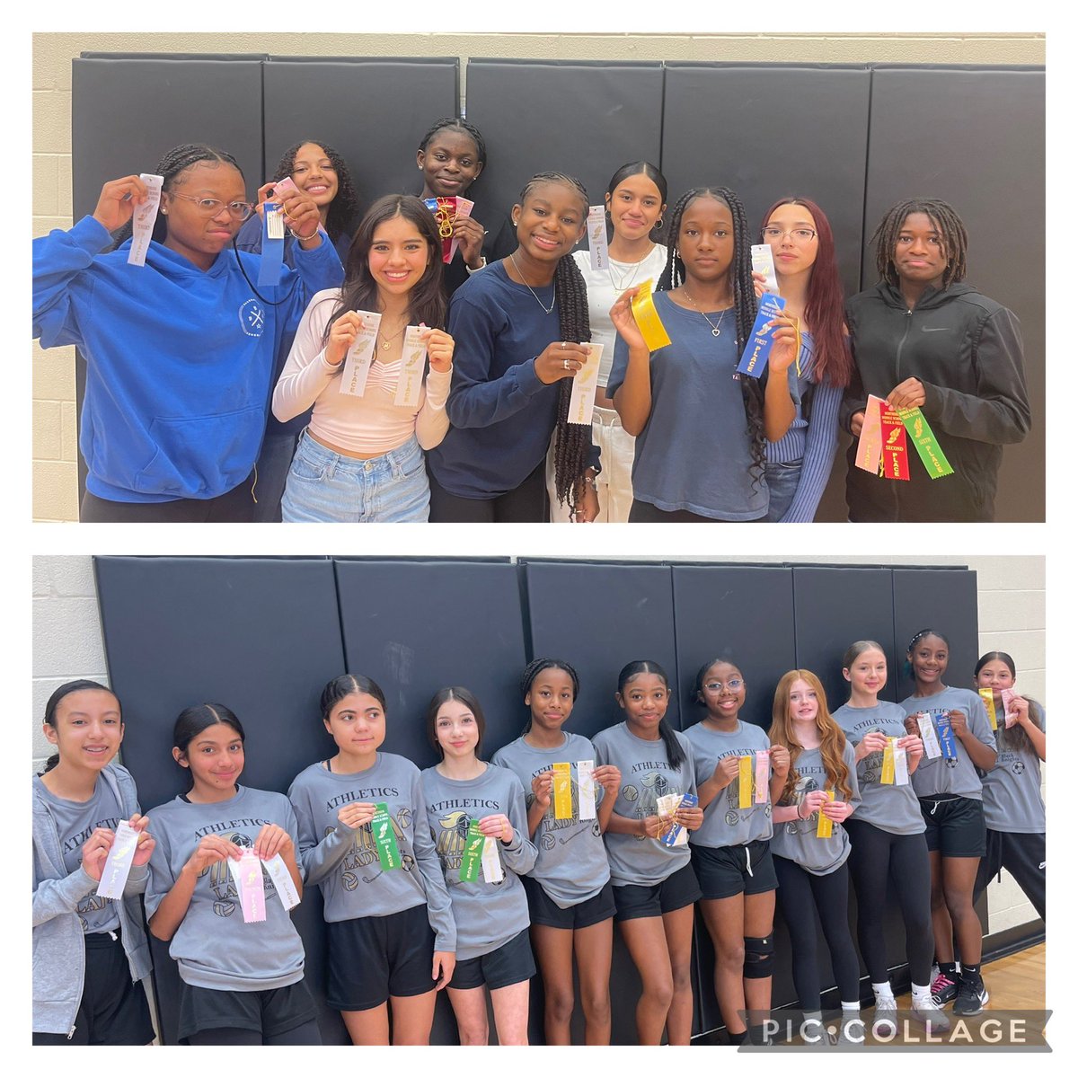 Nicole McCullough (@teachmccullough) on Twitter photo Our <a href="/LBKathletics/">Lady Black Knights Athletics</a> did an amazing job this week at their Track Meet!! Look at all of those ribbons! <a href="/NISDBernal/">Dr. Joe J. Bernal Middle School</a> 💛🖤💛🖤 Our <a href="/LBKathletics/">Lady Black Knights Athletics</a> did an amazing job this week at their Track Meet!! Look at all of those ribbons! <a href="/NISDBernal/">Dr. Joe J. Bernal Middle School</a> 💛🖤💛🖤