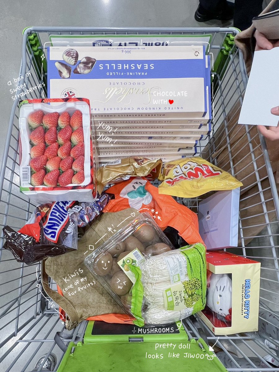 Sullcoon's tweet image. Aku suka sekali mengambil banyak foto lucu saat sedang belanja di pasar swalayan karena rasanya sangat menyenangkan ૮ ˶ᵔ ᵕ ᵔ˶ ა 🩵 aku izin membagikan foto-foto tersebut ya, boleh? 🐇🛒