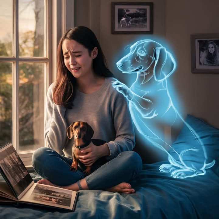 Don't cry, I am always with you🐕‍🦺💕