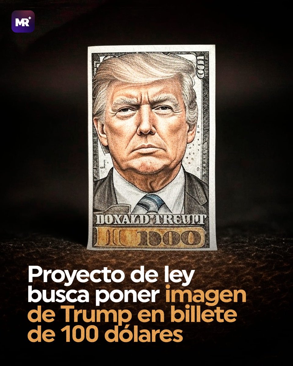 Un legislador republicano de la Cámara de Representantes de #EstadosUnidos generó un intenso debate al proponer un cambio controversial en la moneda nacional. Su idea Reemplazar la imagen de Benjamin Franklin en el billete de 100 dólares con el rostro del Presidente Donald Trump.