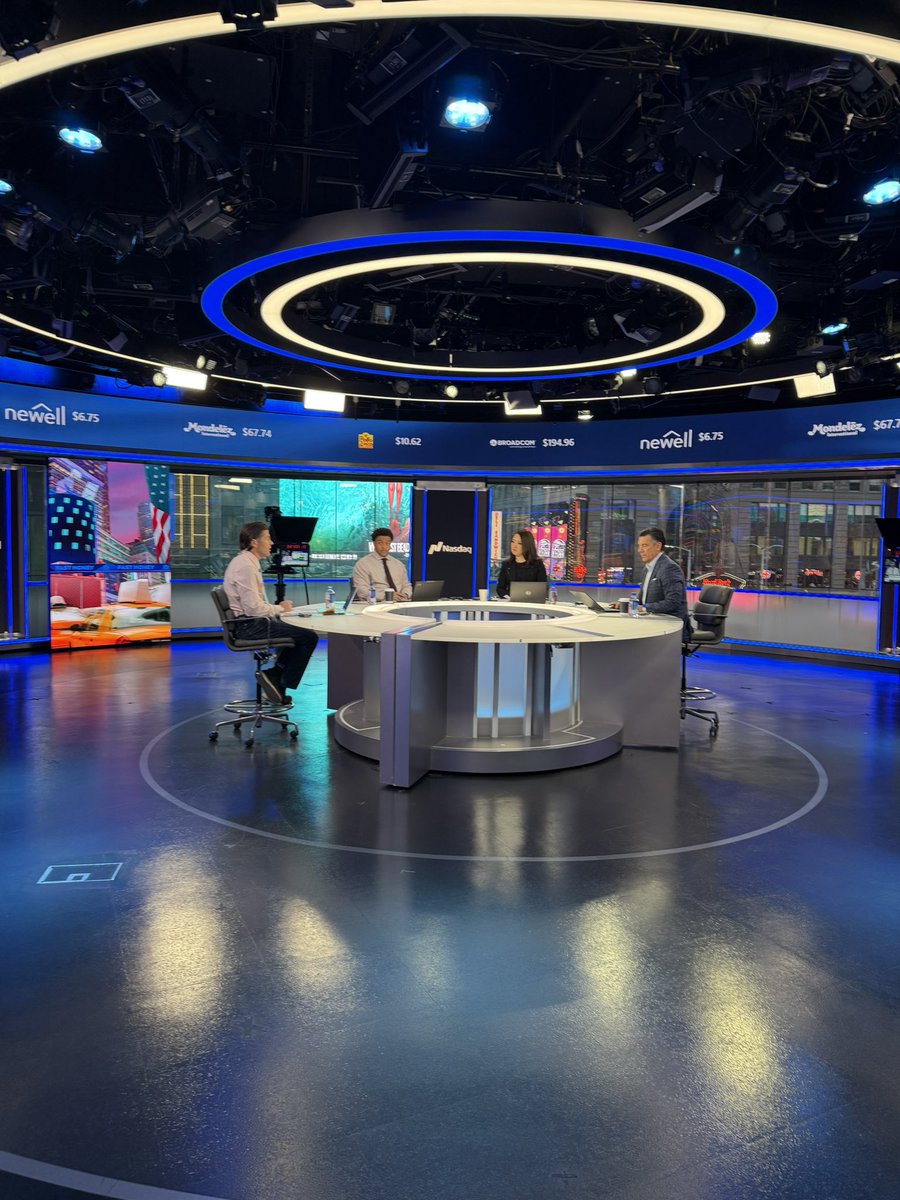 Visiting <a href="/MelissaLeeCNBC/">Melissa Lee</a> on <a href="/CNBC/">CNBC</a> to discuss the volatile market