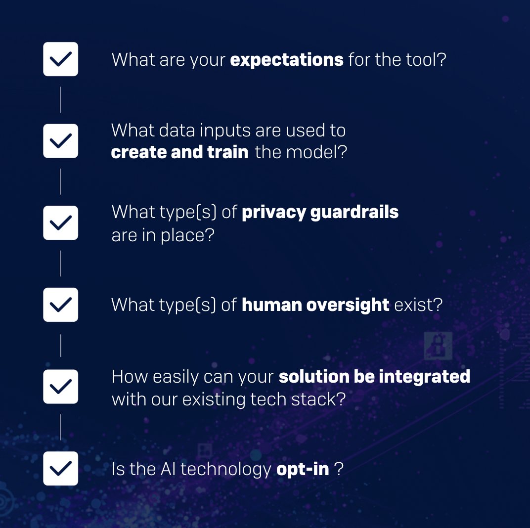 How do you evaluate AI-powered #cybersecurity solutions? 🤔

A strong governance structure is essential to guide teams on how AI should be used within your org. We’ve provided a key checklist to help you get started and choose the best tools. Learn more: bit.ly/41Mfi1p