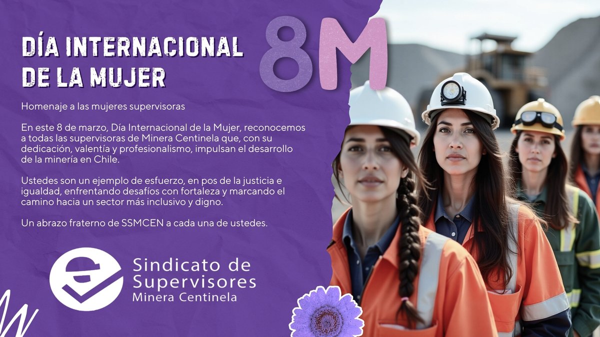 ssmcen's tweet photo. 8M - DÍA INTERNACIONAL DE LA MUJER https://t.co/xzHAKt7rGB