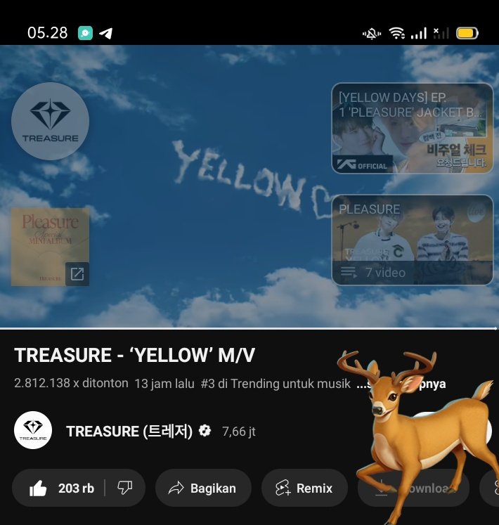 <a href="/EntityOfDiamond/">𝒞oloreve. 💎</a> Congratulation on your comeback! Wishing you all to be healthy and happy to the fullest in your promotion period. 

D-DAY UNTIL YELLOW BLOOMS
#트레저의_봄은_YELLOW
#TREASURE <a href="/treasuremembers/">TREASURE</a>