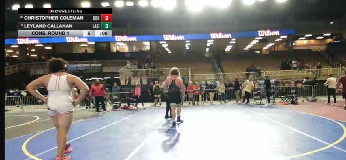 1bad_ref's tweet photo. Not the outcome we wanted,  Leyland Callahan you competed on the big stage against the best in the state!!! We are all so damn proud of you! Keep it up and the podium is yours next season! ❤️Dad.@CallahanLe47793 @lgwrestlingwalk @brentjorge @icrow125 @bigfla74 @principalRVann https://t.co/byg96wI3l6