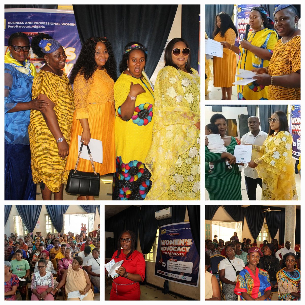 nancyiheduru's tweet photo. We recently hosted a successful one-day Women's Advocacy Training on February 27, 2025, in Port Harcourt, with over 100 participants  from market traders, BPW members, and the CSOs. This is  our ongoing efforts to enhance the business enabling environment for women.
#ICRFacility https://t.co/yDJeLWMxQ1