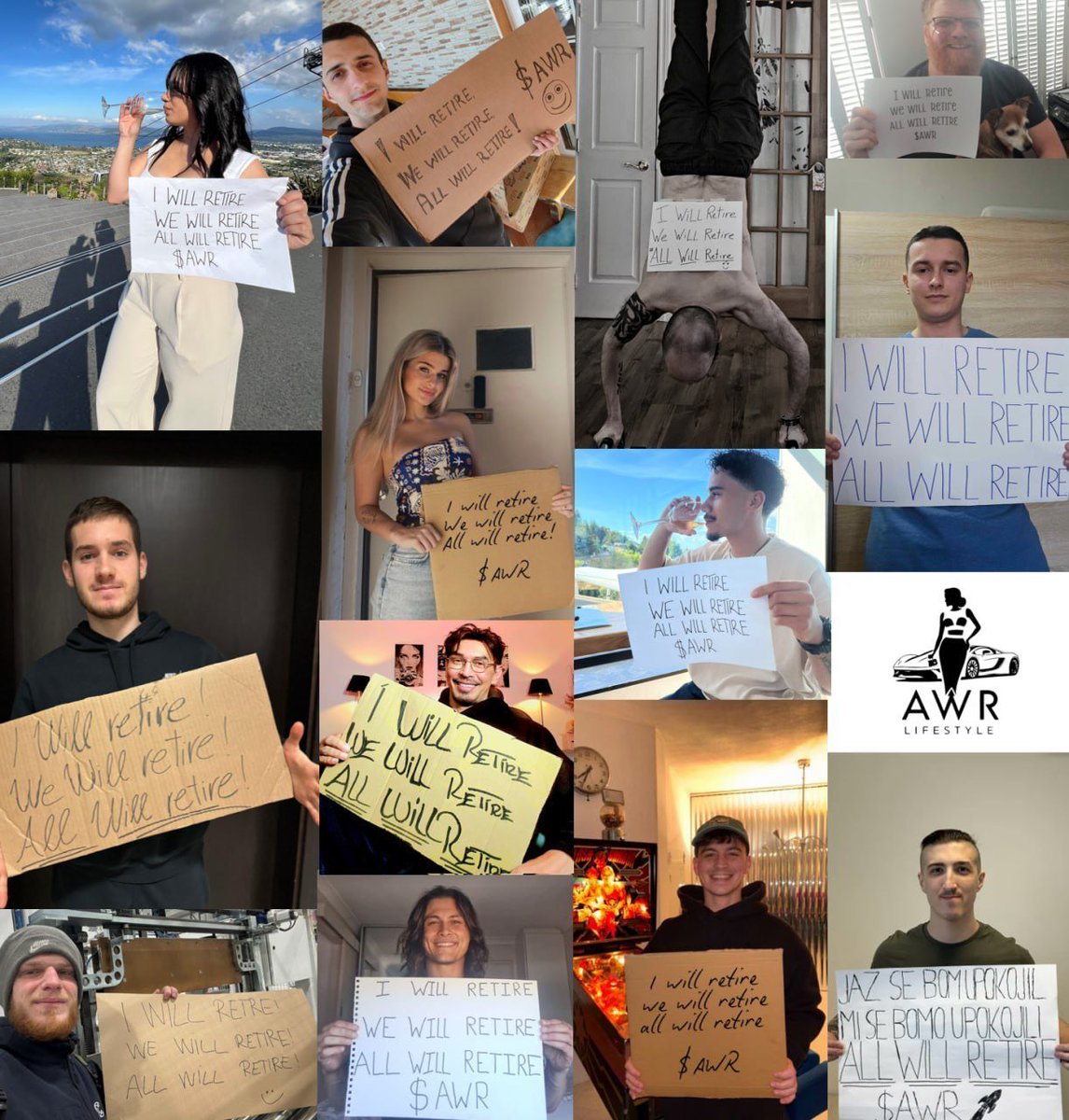 MarioAWR's tweet photo. @henokcrypto @allwillretire is full of good souls. That's what keeps bringing people in community. 
We accept everyone just the way they are, there is no need to hide behind avatar.
Come join us, everyone is welcome! 😃 $AWR https://t.co/rK8HkpvL4M