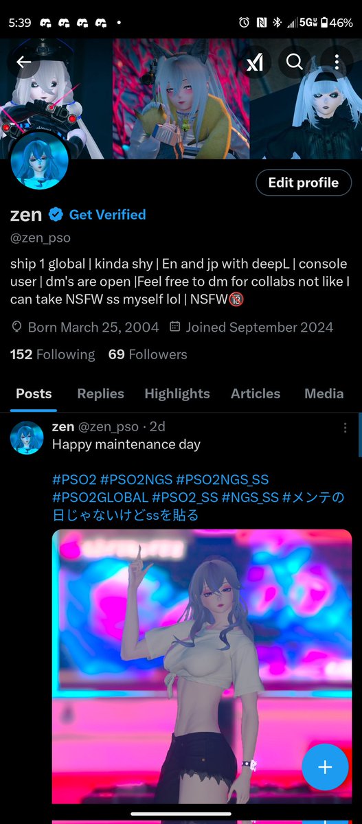 69 followers nice