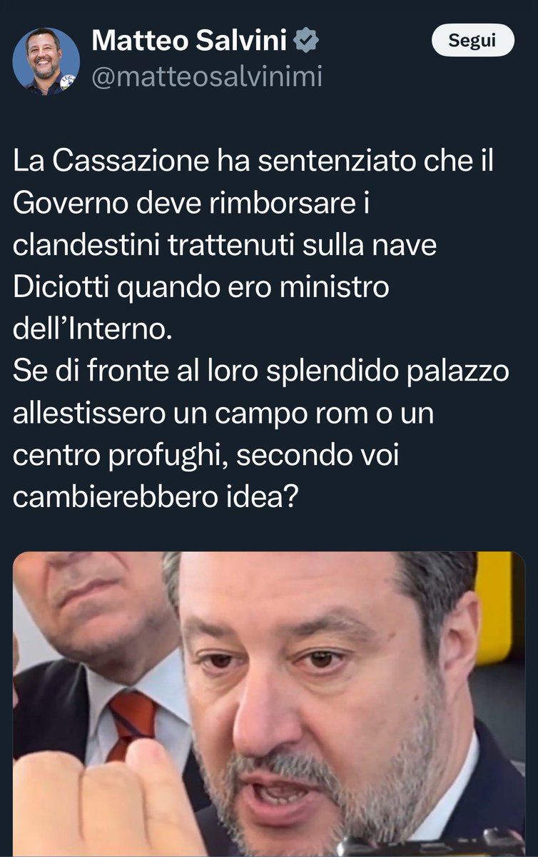 Ogni vicepremier di un paese civile desidera fare una dichiarazione intelligente e di grande senso civico come questa.