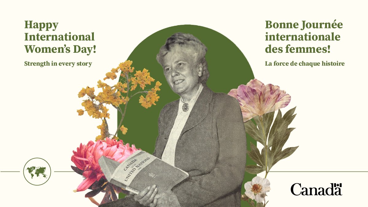 Elizabeth MacCallum made history as Canada’s first female head of mission, when she was appointed in Beirut in 1954. As doors opened for women in diplomacy, she led the way, proving what’s possible. Her legacy continues to inspire today! #IWD2025