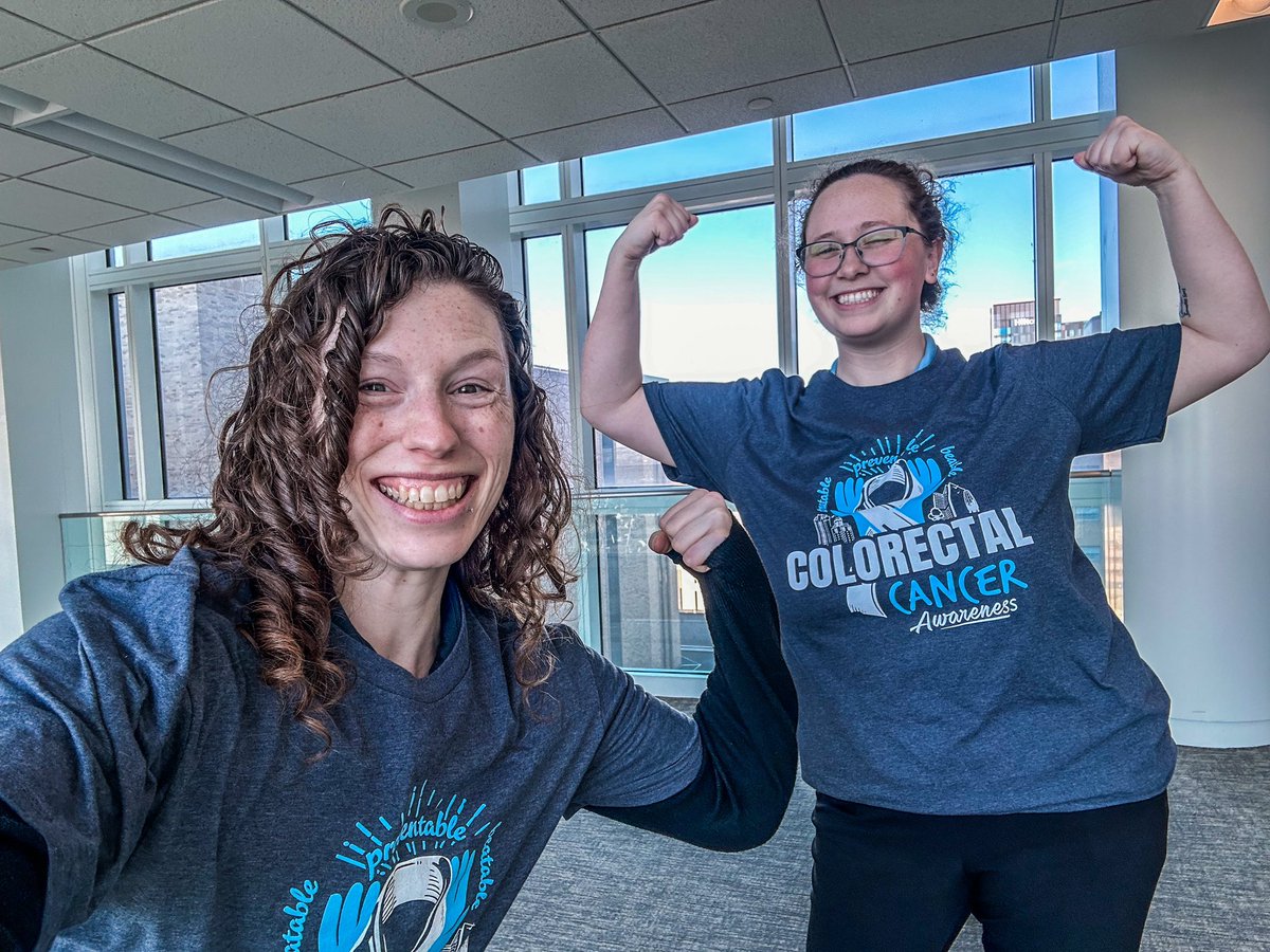 Mayo Clinic Gastroenterology & Hepatology (@mayoclinicgihep) on Twitter photo Gettin #Flexy on a Friday afternoon for #coloncancerawareness 😃💪💙 <a href="/FightCRC/">Fight Colorectal Cancer</a> <a href="/MayoClinic/">Mayo Clinic</a>
#StrongArmSelfie
#GetScreened
#CRCAwarenessMonth
#MayoClinicGI
#StrongerTogether Gettin #Flexy on a Friday afternoon for #coloncancerawareness 😃💪💙 <a href="/FightCRC/">Fight Colorectal Cancer</a> <a href="/MayoClinic/">Mayo Clinic</a>
#StrongArmSelfie
#GetScreened
#CRCAwarenessMonth
#MayoClinicGI
#StrongerTogether