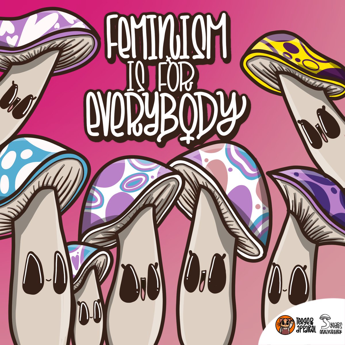 TeegerApparel's tweet photo. Happy #InternationalWomensDay and we have three reminders for everyone today with our mushrooms with their friends
Explore more: https://t.co/iJxVGryloV
#TeegerApparel #QueerOwned #TransOwned https://t.co/jKZV3EG3bY