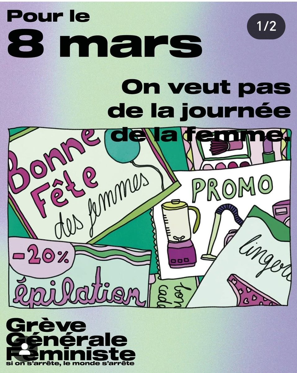 ClavieresS's tweet photo. À Clermont-Ferrand ,le 8 mars manifestation à 15h place de Jaude https://t.co/0Uwmlw9tCR