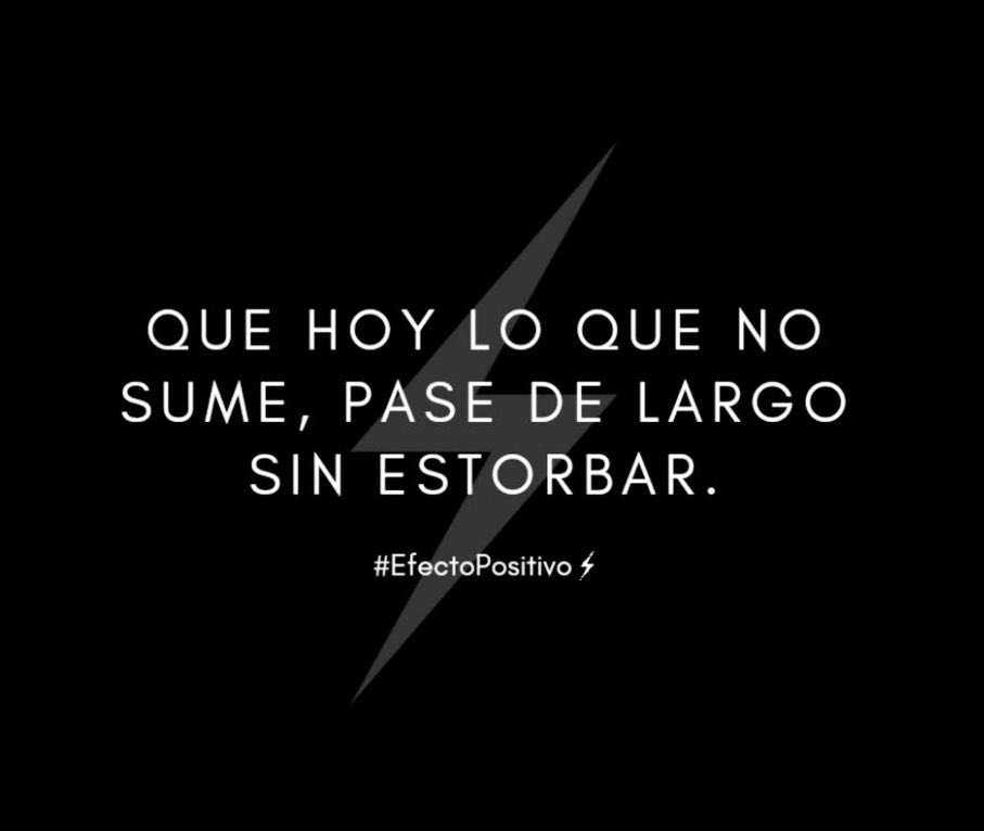 aesquinca's tweet photo. Si no suma, que tampoco reste.
¡Bendecida y divertida tarde!
#EfectoPositivo https://t.co/07qRKtSHdl