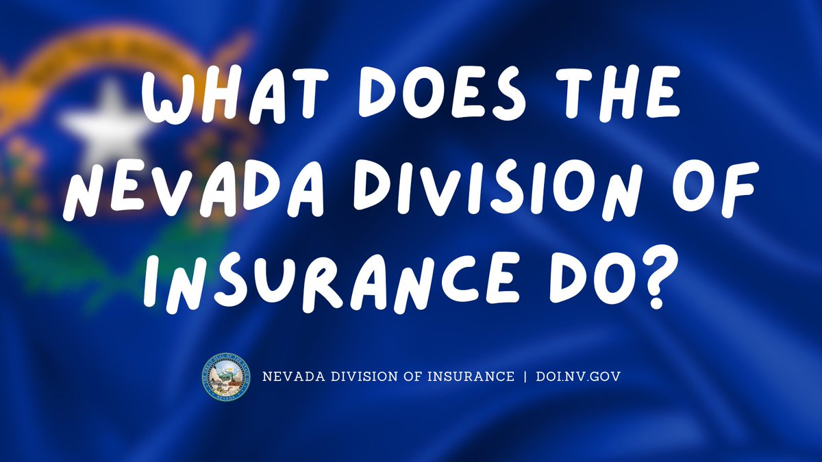 nevadadoi's tweet image. 🔎 What does the Nevada Division of Insurance do? We protect Nevada consumers &amp;amp; ensure a stable insurance market. From regulating insurers to helping with claims, see how we serve you!

📖 Learn more: tinyurl.com/WhatDOIDo1

#NevadaInsurance #ConsumerProtection #WhatWeDo