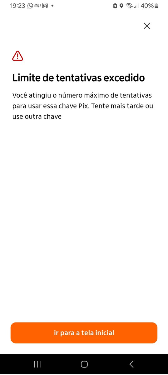 fpassos_fpassos's tweet photo. #Itaú #Pix Transferência via Pix está fora. Há relatos de problemas desde ontem. Pelo menos o pgto de boleto ainda funciona. 😡 https://t.co/0Ihy1ffSjp