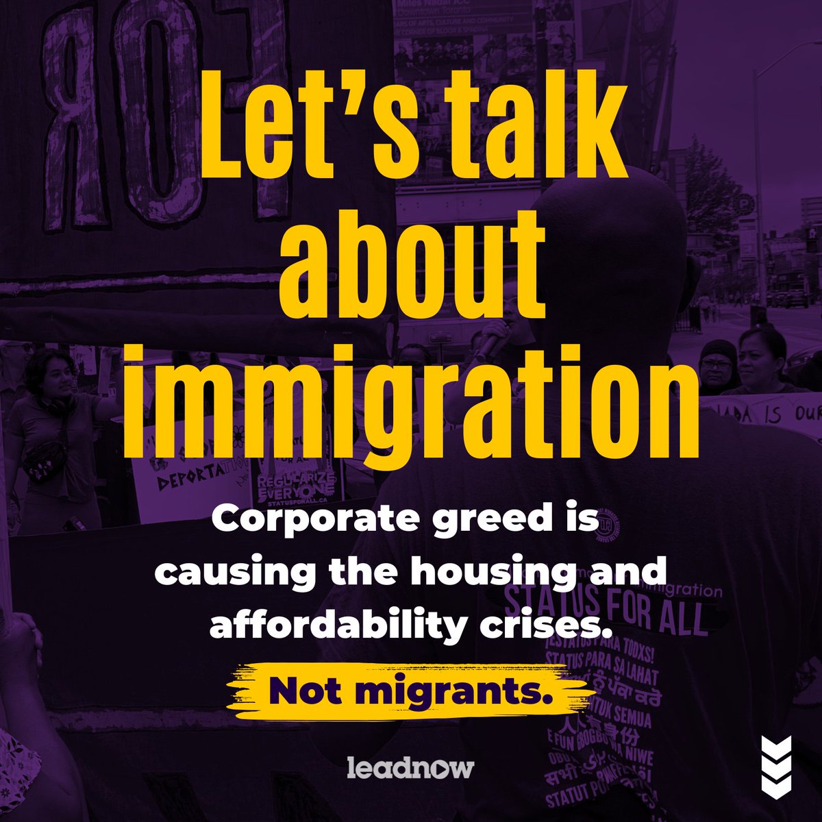 leadnowca's tweet photo. 🧵 In Canada, migrants sustain our communities and most essential systems. And yet, they are being scapegoated for crises that are caused by corporate greed and government inaction. Let’s get into why.

Full blog post with links and resources: https://t.co/uRijR9DNtH https://t.co/HHLuKT0uxM