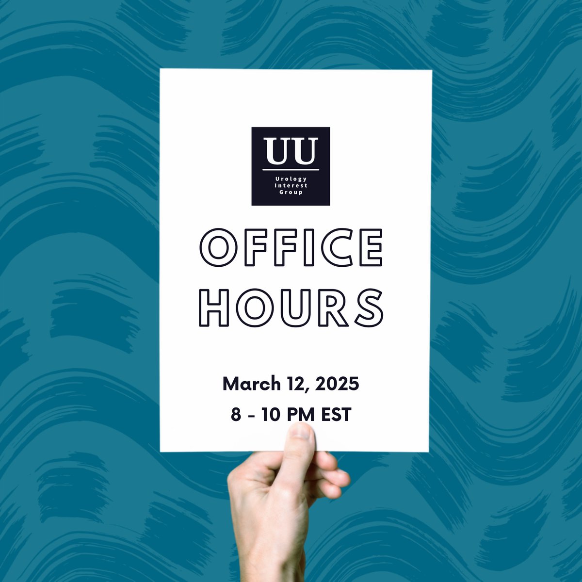 Urology Unbound: Urology Interest Group (@urounbound_ig) on Twitter photo UUIG Office Hours is back! Your monthly chance to connect, ask questions, & dive into urology’s hidden curriculum — insider knowledge from experienced mentors.
📅 Join us on Zoom – March 12, 8–10 PM EST
Zoom link will be shared in the bit.ly/UUIG_GroupMe
<a href="/rfrankjones_uro/">R. Frank Jones Urological Society</a> UUIG Office Hours is back! Your monthly chance to connect, ask questions, & dive into urology’s hidden curriculum — insider knowledge from experienced mentors.
📅 Join us on Zoom – March 12, 8–10 PM EST
Zoom link will be shared in the bit.ly/UUIG_GroupMe
<a href="/rfrankjones_uro/">R. Frank Jones Urological Society</a>