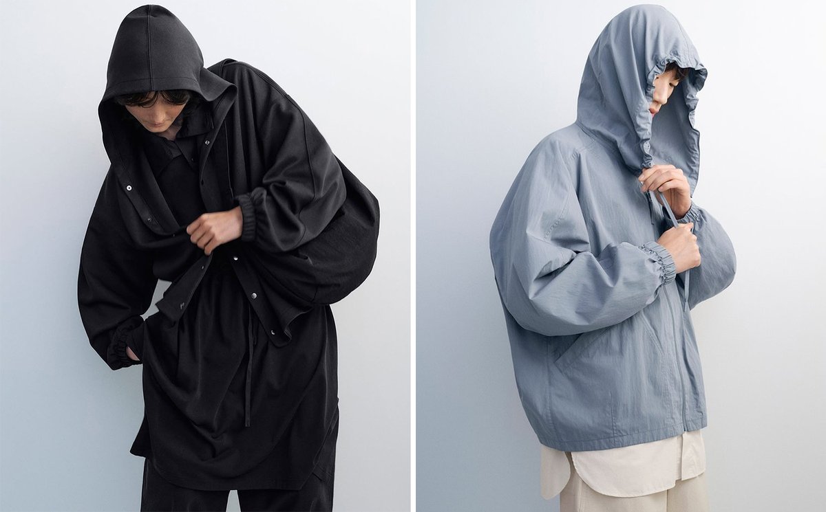 dieworkwear's tweet photo. Uniqlo U by Lemaire, SS25 https://t.co/CWpJKdthOU