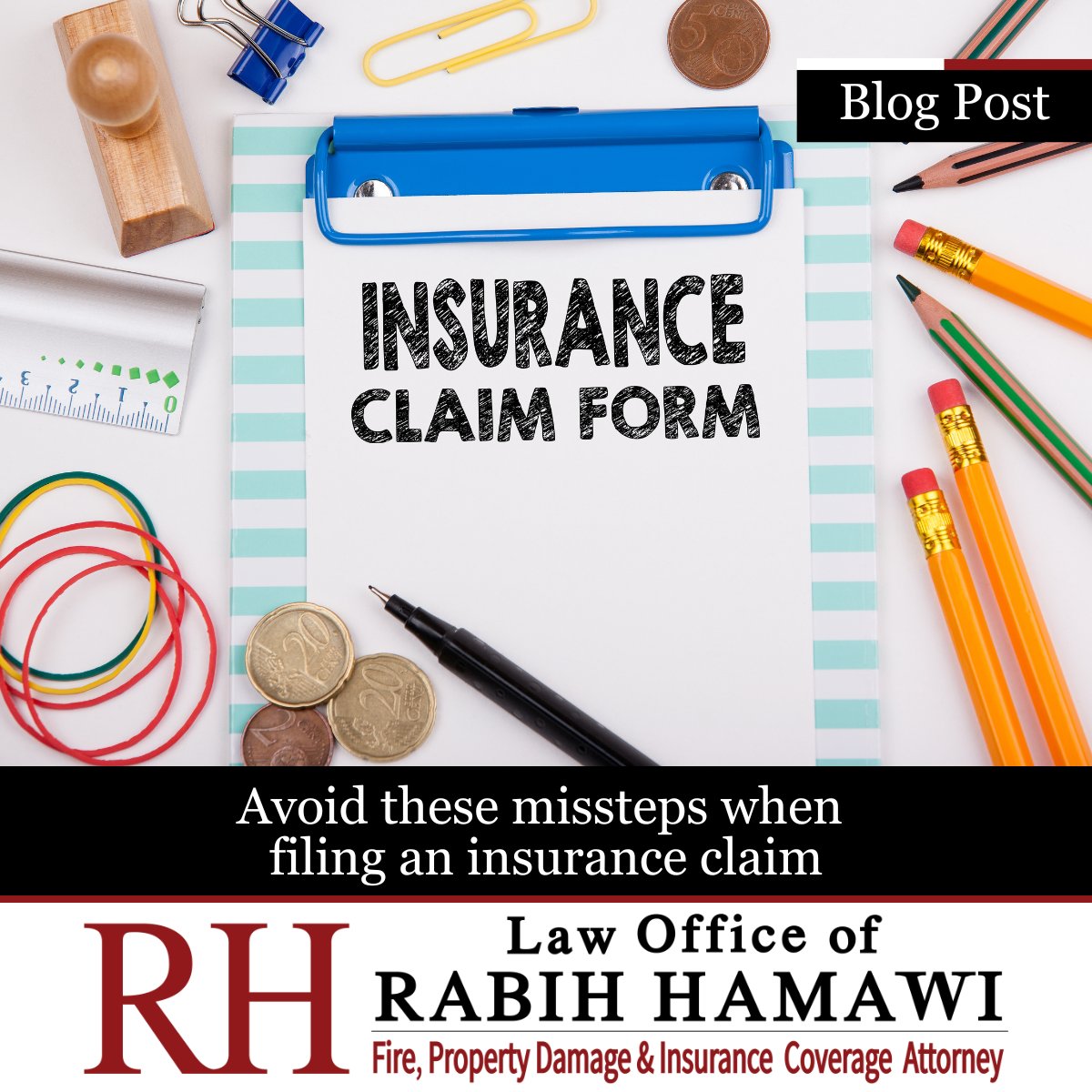 RabihHamawi's tweet photo. Avoid these missteps when filing an insurance claim.

🌐https://t.co/lO4vLHbILb

#lawofficeofrabihhamawi #insuranceclaims #propertydamage #fireclaims #insuranceclaimtips #michiganlawyer #المحامي_ربيع_الحموي #دعاوى_ضد_شركات_التأمين #مقاضاة_شركات_التأمين https://t.co/Id4UhWJAOI