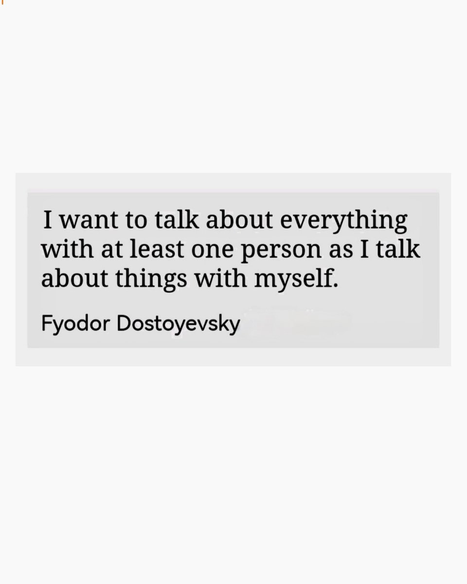 lacancircle's tweet photo. Fine writers do psychoanalysis

“I want to talk about everything with at least one person as I talk about things with myself.”

Fyodor Dostoyevsky, The Idiot, 1869 https://t.co/ln2fPtVbUS