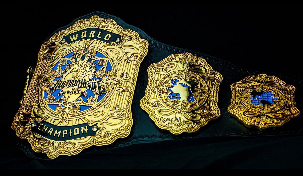 HyperionBelts's tweet image. The new @burningheartpw world heavyweight championship 

🧑🏻‍🎨 @Hellfire_Design 

📸 @FOToyPhotos