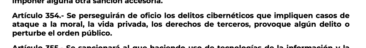 vampipe's tweet photo. En la Ley de Censura y Antimemes que propone @RicardoMonrealA hay un artículo bastante aterrador. 

El que dice que se perseguirá de oficio a quien cometa estos "crímenes". 

O sea, si subes cualquier foto alterada de cualquier persona, el Gobierno te puede perseguir aunque la persona "afectada" ni se sienta agraviada.

¿Ya bájenle a su fascismo, no?