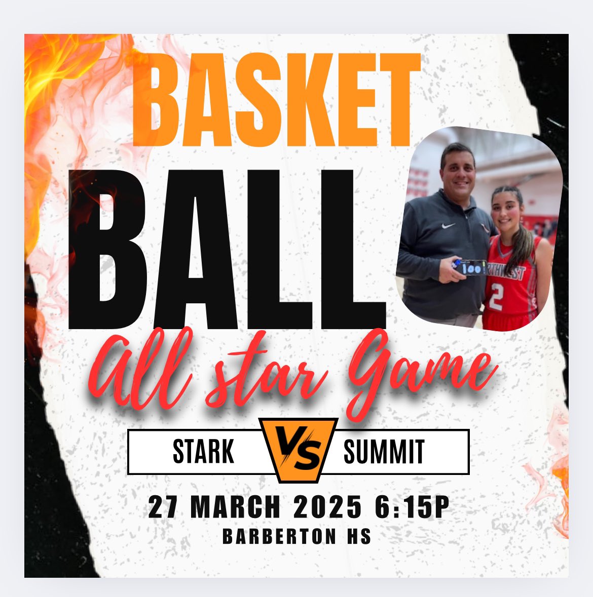 Congrats to Senior, Kendall Lower, for earning a spot on the Senior All-Star team (Stark vs. Summit). 🌟 Congrats to Coach Lower &amp; staff for being asked to coach this group of selected Seniors. Come out 3/27 @ 6:15p (Barberton HS) Boys All-Star Game to follow. <a href="/Hollywood_Lower/">Kevin Lower</a>