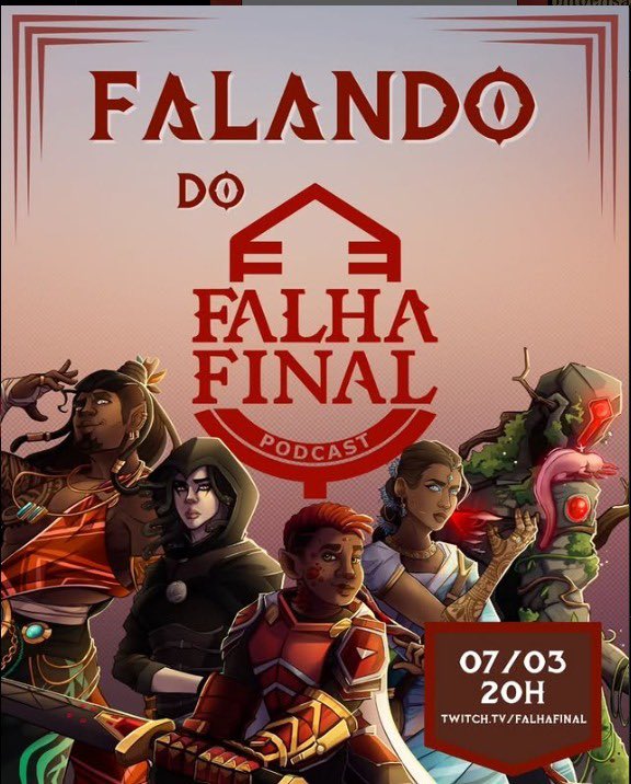 Hoje em twitch.com/falhafinal