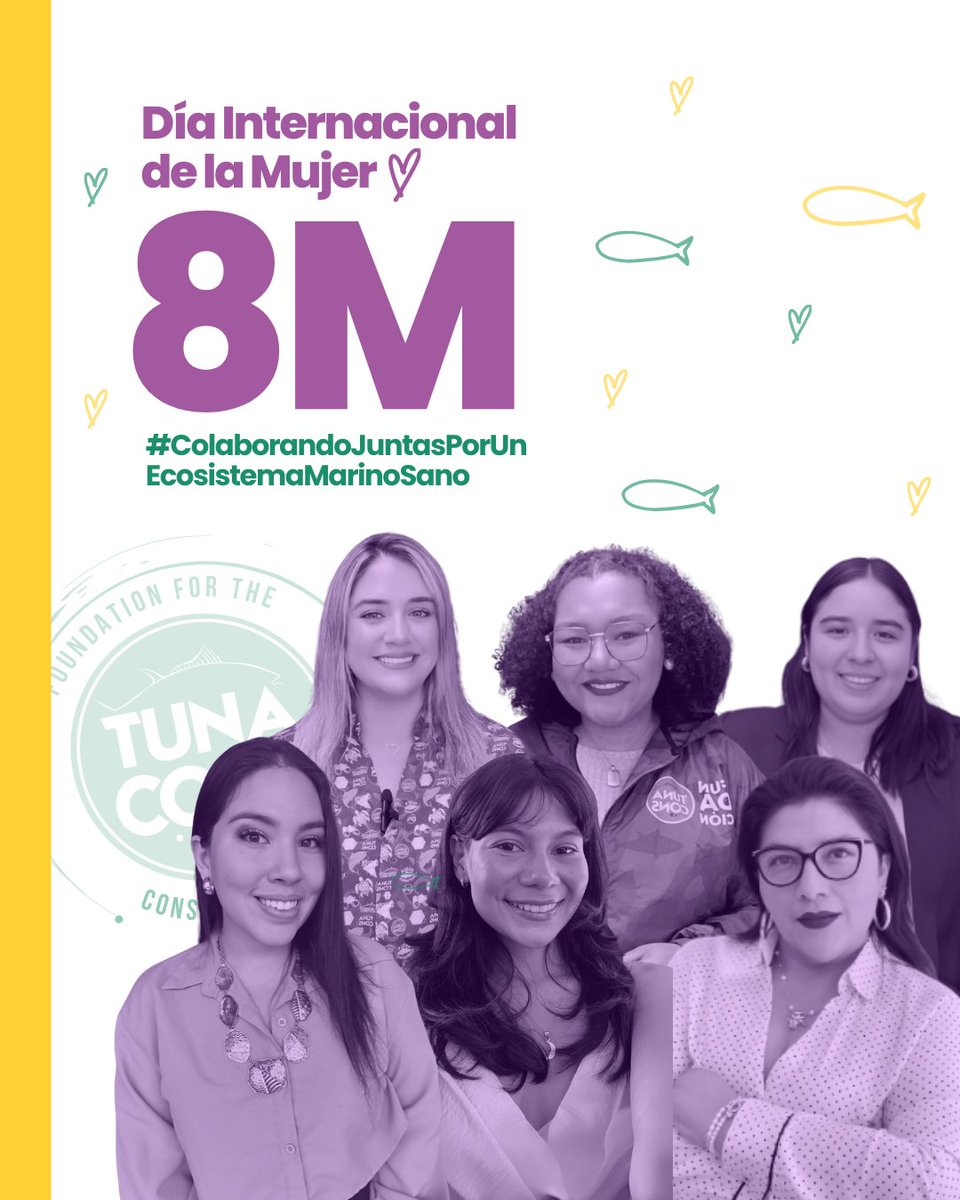 TUNACONSorg's tweet photo. 💜🌊 TUNACONS apoya y respalda a las mujeres de la industria atunera, quienes con esfuerzo y dedicación son parte esencial de toda la cadena de producción.
#DíaInternacionalDeLaMujer #MujeresDeMar #TUNACONS #8M https://t.co/hKnJDJaN6M