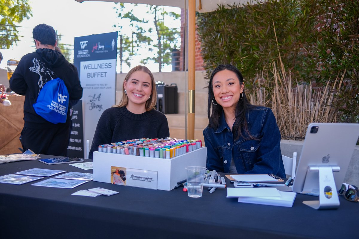 WhyNotFdn's tweet image. A transformational day of recovery, resilience and strength.
We're proud to partner with @jklivinFNDN, @solafoundation1 and @SoLaImpact for Together We Rebuild, a community event held for all those impacted by the LA fires.
Thanks to all who supported!
