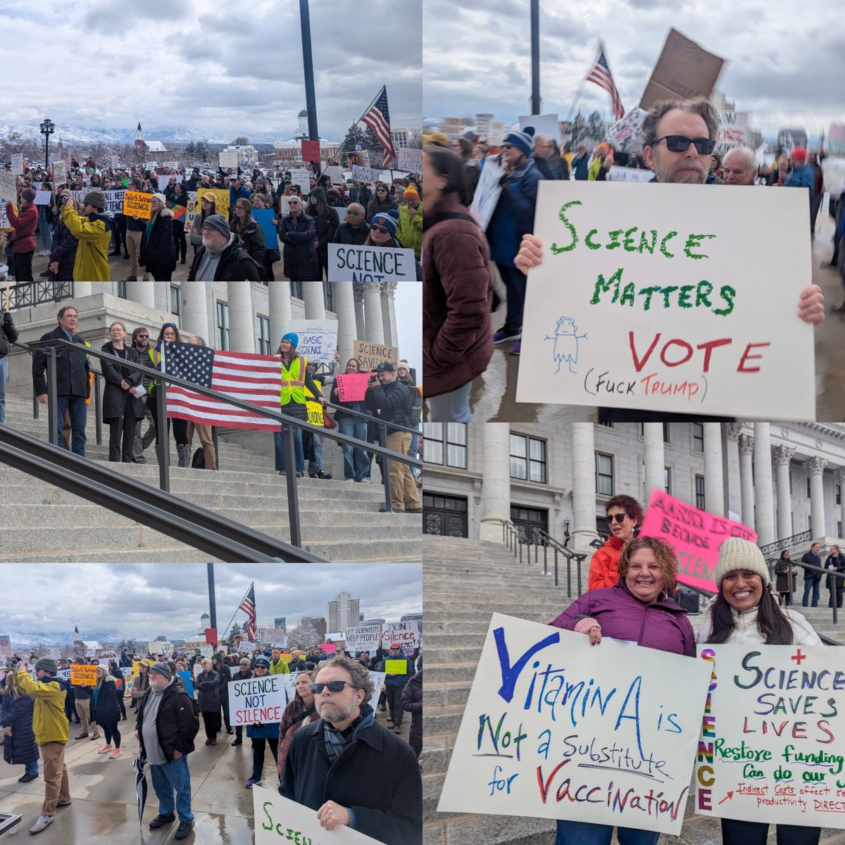 Science is for everyone. ❤️❤️❤️ <a href="/MarchForScience/">March For Science</a>