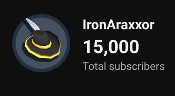 15 big ones!
Thanks folks