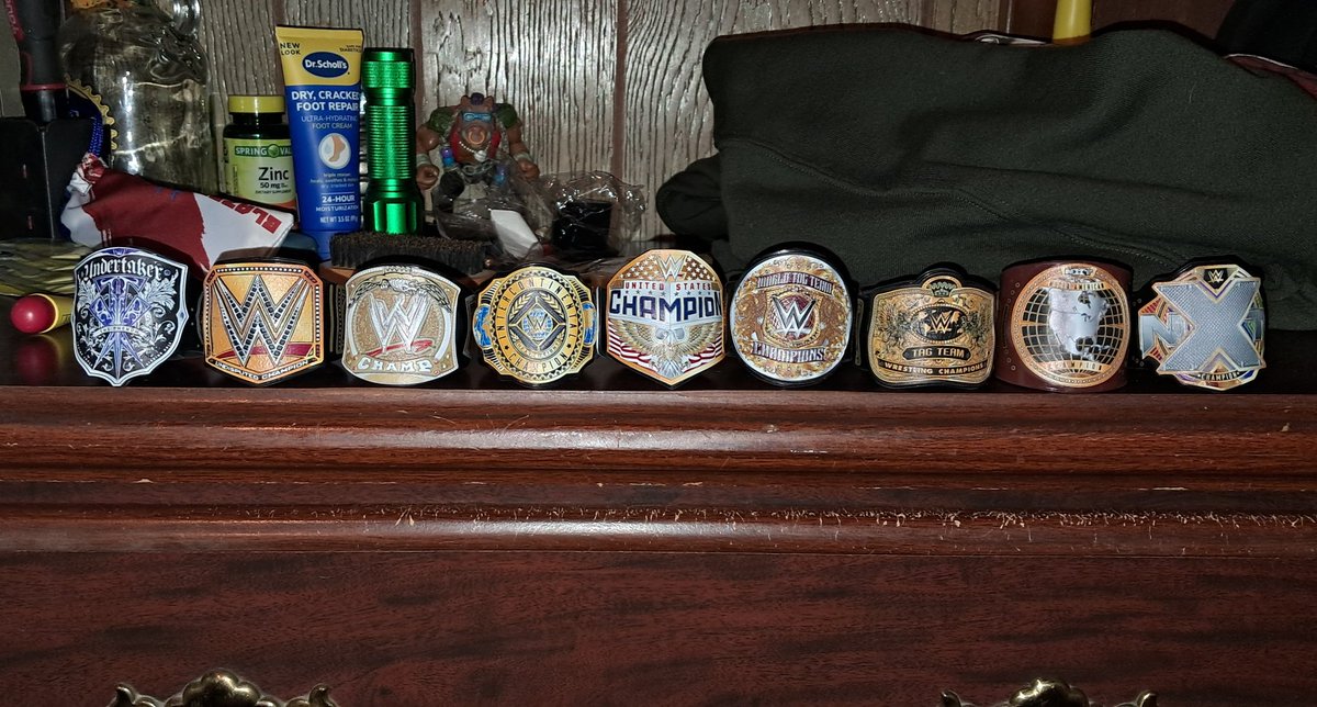 Twist_Wesson's tweet photo. Dear @WWE My daughter and I had a fun day collecting the whole series... Now we want series 2. https://t.co/22WHaocCii